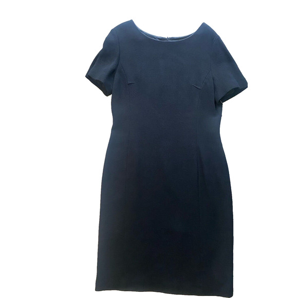Albert Nipon Womens Size 16 NEW Little Black Dress Classic Casual Office Work - Picture 1 of 15
